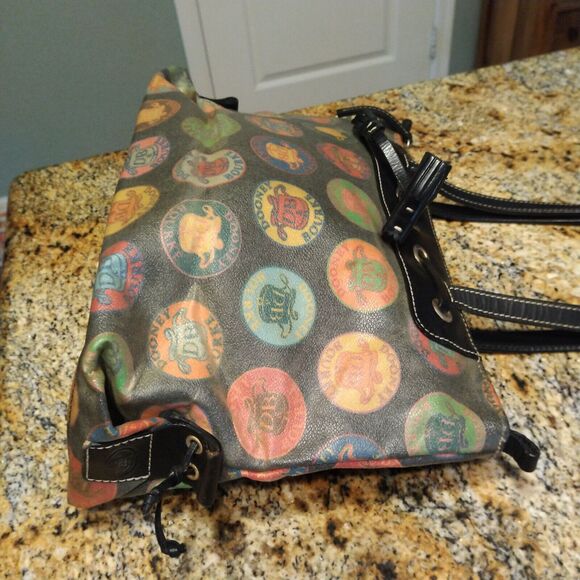 Dooney and Bourke Womens Monogram Hand Bag Multicolor - Picture 2 of 11